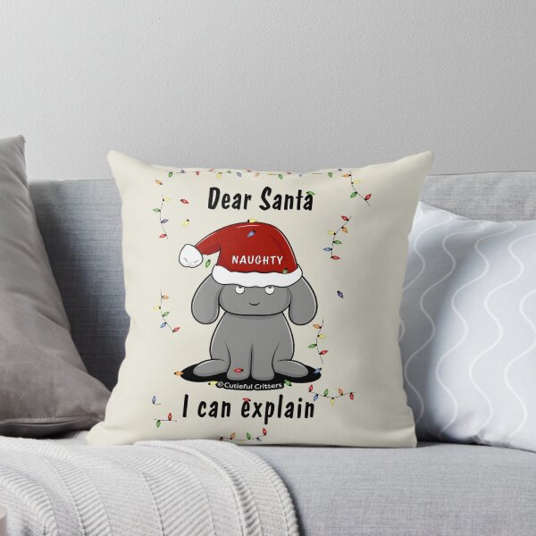 Item preview, Dear Santa, I can explain. - bunny designed and sold by Cutieful Critters.