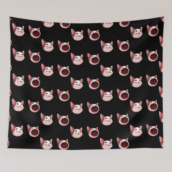 Item preview, Pop Cat Meme, Cursed Cat Images designed and sold by printify.