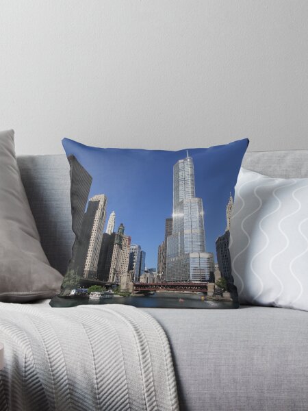 Item preview, Chicago River at sunrise designed and sold by mvpaskvan.