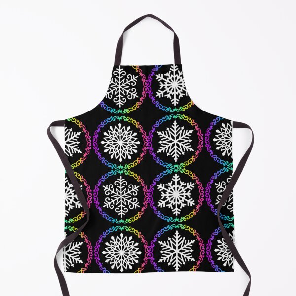 Item preview, Rainbow circle filigree and white snowflakes designed and sold by KCAbdelnour.
