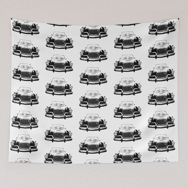 Item preview, Studebaker Golden Hawk 1950s American classic car monoblock black designed and sold by soitwouldseem.