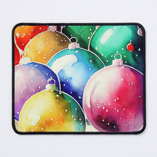 Item preview, Colorful Christmas balls designed and sold by art8085.