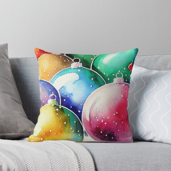 Item preview, Colorful Christmas balls designed and sold by art8085.