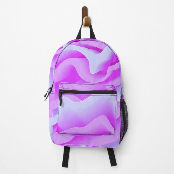 Item preview, Flower Petals Abstract Floral Botanical in Magenta Pale Violet Pale Blue Shades designed and sold by Beachy.