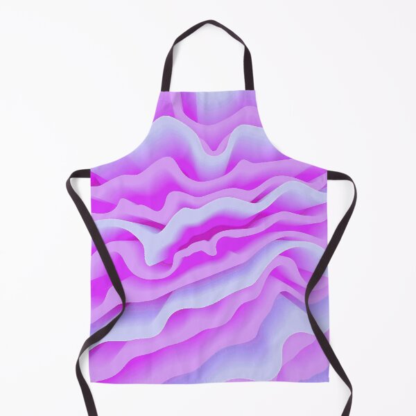 Item preview, Flower Petals Abstract Floral Botanical in Magenta Pale Violet Pale Blue Shades designed and sold by Beachy.