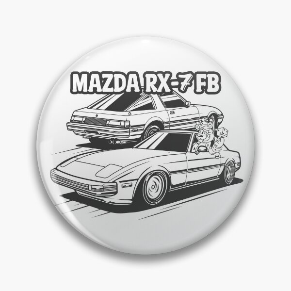 Item preview, Mazda RX-7 FB designed and sold by TrilogyMerch.