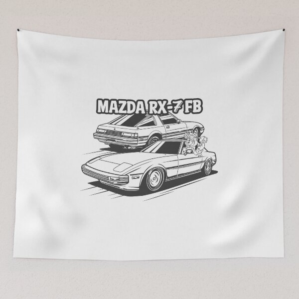 Item preview, Mazda RX-7 FB designed and sold by TrilogyMerch.