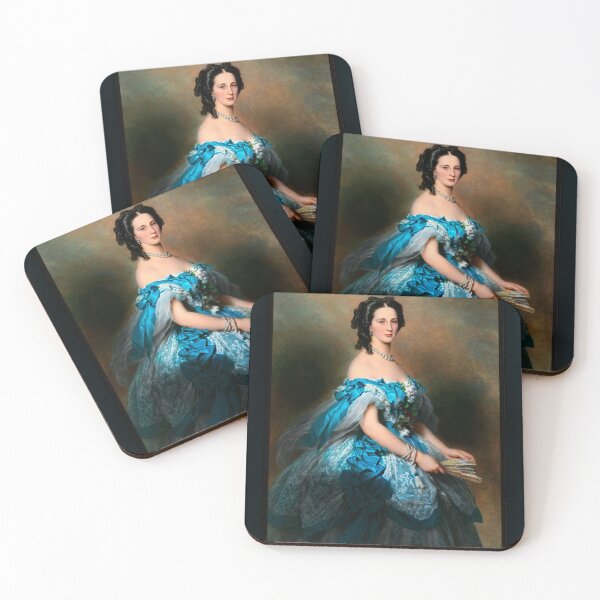Item preview, Portrait of Grand Duchess Alexandra Iosifovna by Franz Xaver Winterhalter Remastered Xzendor7 Classical Art Old Masters Reproductions designed and sold by Xzendor7 Digital Art Creations.
