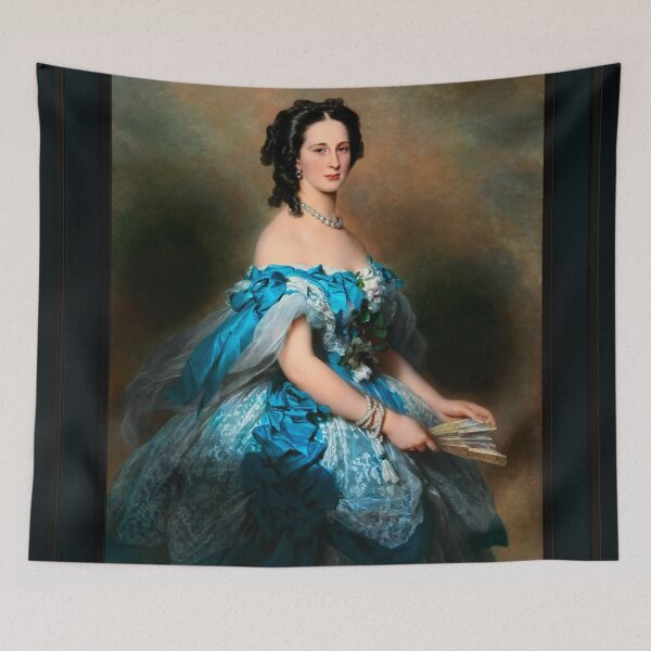 Item preview, Portrait of Grand Duchess Alexandra Iosifovna by Franz Xaver Winterhalter Remastered Xzendor7 Classical Art Old Masters Reproductions designed and sold by Xzendor7 Digital Art Creations.