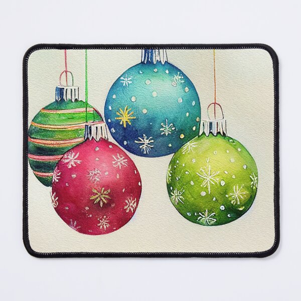 Item preview, Colorful Christmas balls designed and sold by art8085.