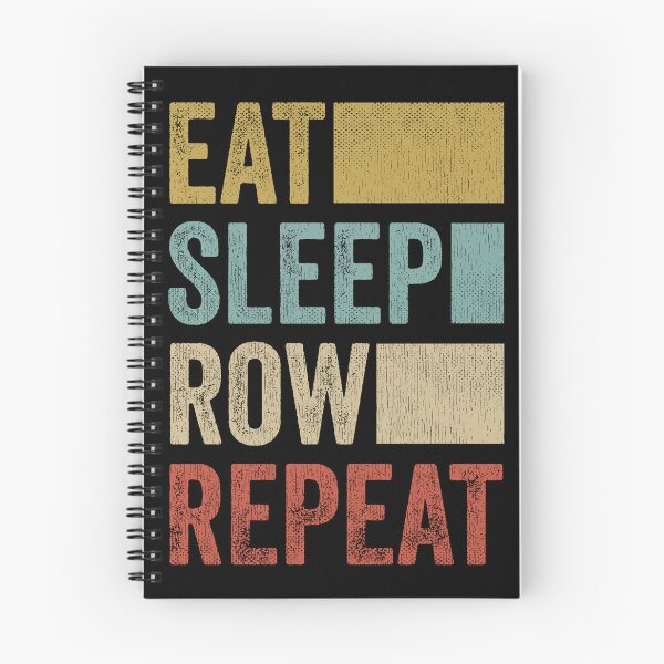 Item preview, Eat Sleep Row Repeat Rowing Crew designed and sold by PandaPope.