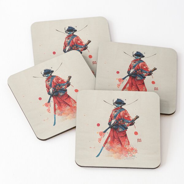 Item preview, Samurai Warrior with Katana in Hand designed and sold by Valro.