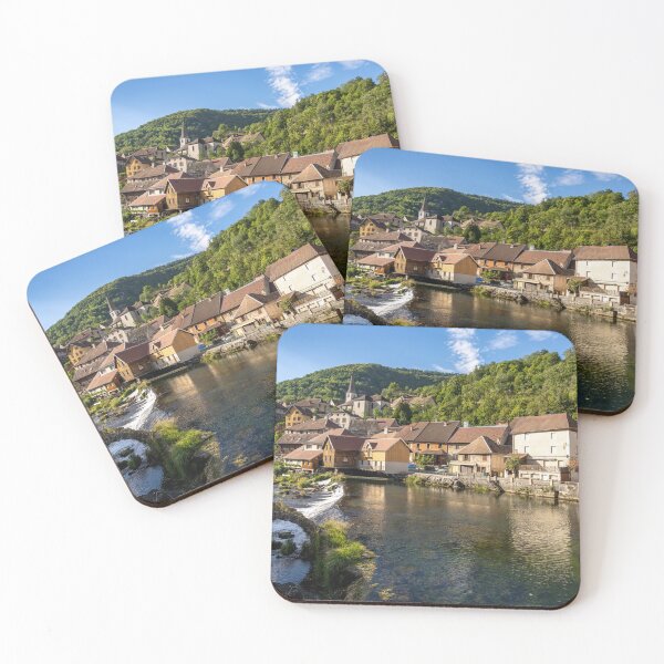 Item preview, Village of Lods and the River Loue designed and sold by reisefoto.