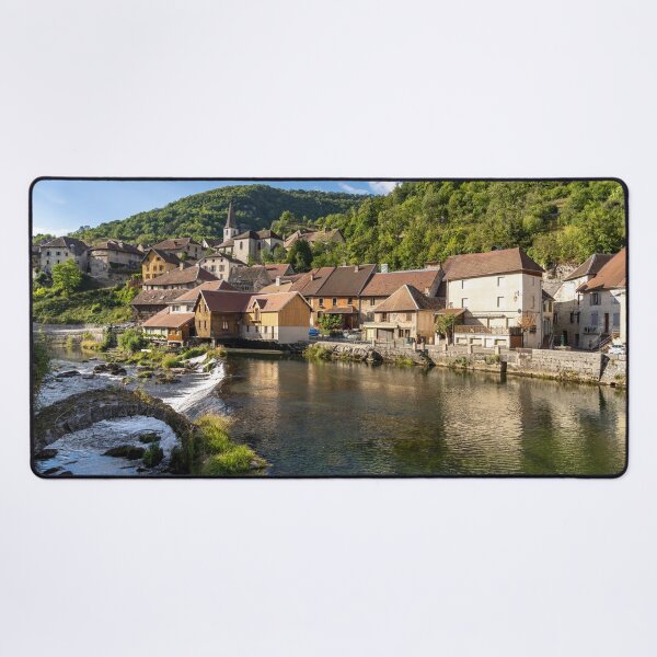 Item preview, Village of Lods and the River Loue designed and sold by reisefoto.