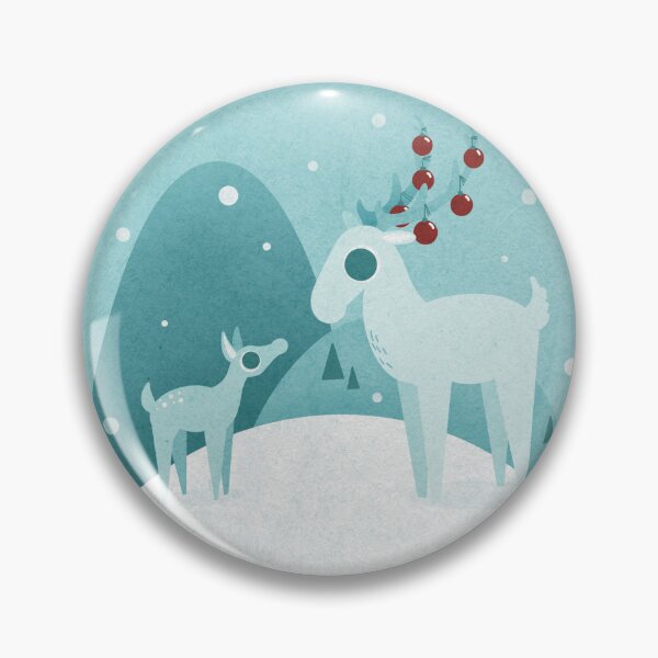 Item preview, Winter Wonderland Reindeers - series 3 of 4 designed and sold by BeeAndClover.