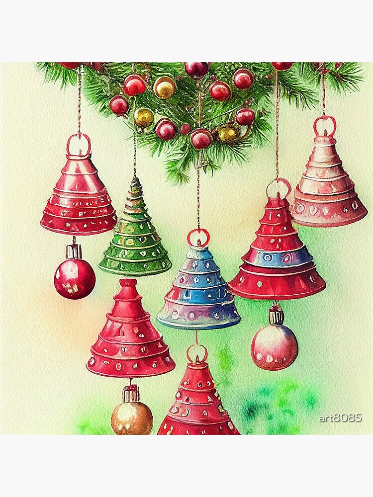 Poster Christmas bells 
