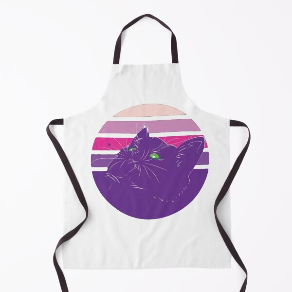 Aperçu de l'œuvre cat looking at sunset.A cat watching the sunset. Cat lover art, cats snuggling in love, gift for wife créée et vendue par Sophistical.