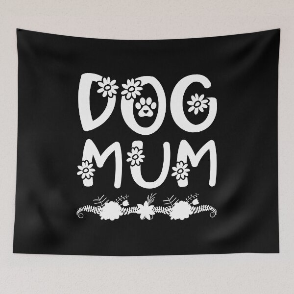 Item preview, Floral Dog Mum  designed and sold by PetSafari.