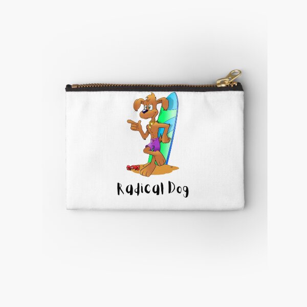 Item preview, surfing dog - cute dog leaning up against a surfboard - Dog Lover designed and sold by AspectArtWorks.