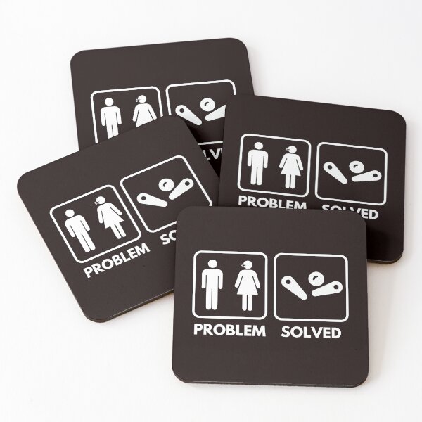 Item preview, Pinball Problem Solved, Funny Pinball designed and sold by Aerial Addicts.