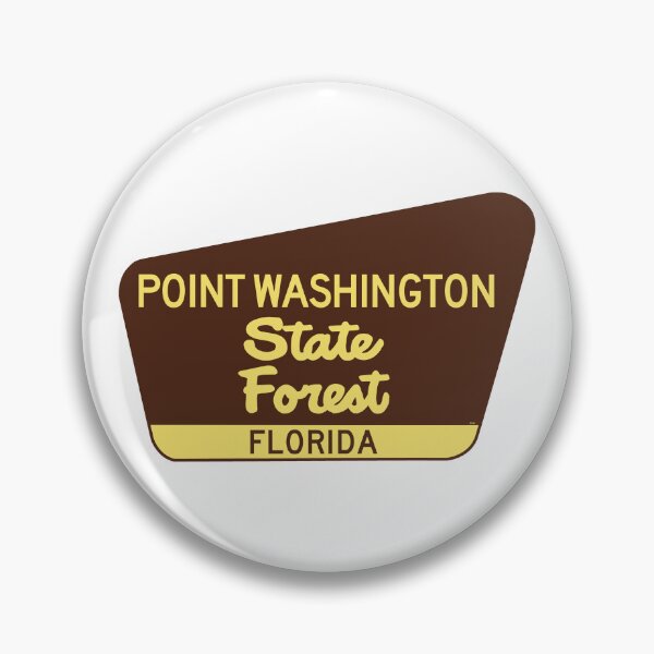 Artikelvorschau, Punkt Washington State Forest Florida FL entworfen und verkauft von DESTINATIONS DECAL.