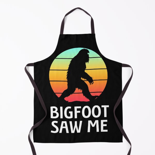 Item preview, Copy of Bigfoot Saw Me - gradient sunset tee shirts stickers pillows and more designed and sold by FlippinTurtles.
