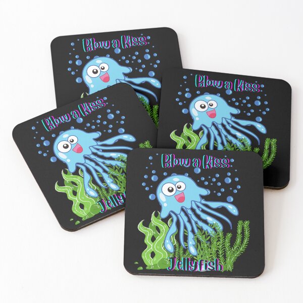 Item preview, Blow a Kiss Jellyfish designed and sold by derrslogcabin.