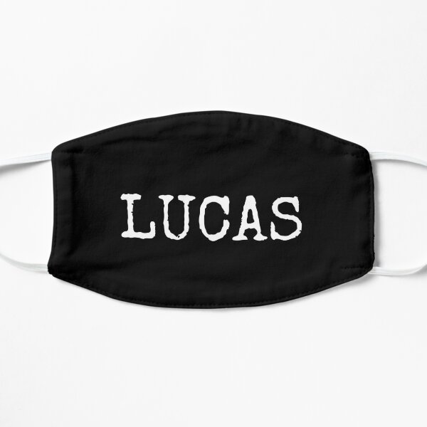 Lucas Name Flat Mask