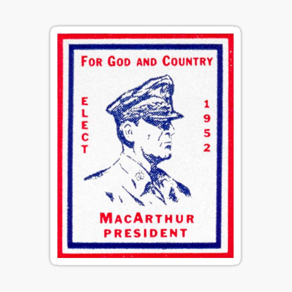 Item preview, 1952 Elect Douglas MacArthur for President designed and sold by historicimage.