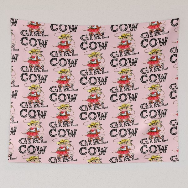 Item preview, Cute Cow Dressed As Cowgirl designed and sold by handsoftime2020.
