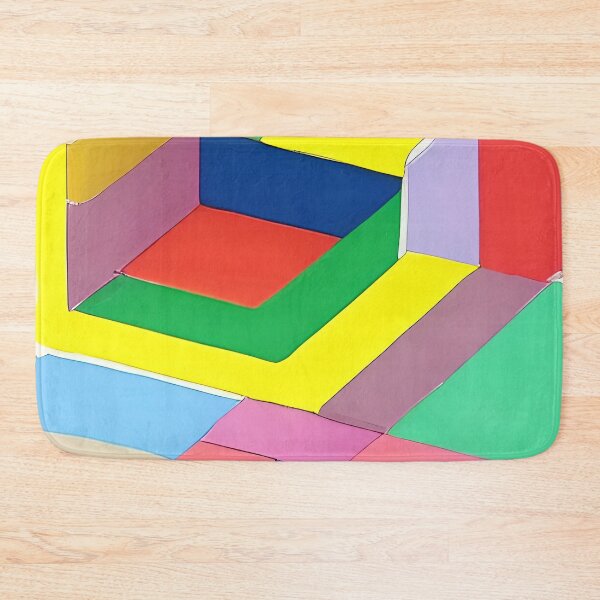 Item preview, Colourful Blocks Isometric Sketch designed and sold by Arkneer.