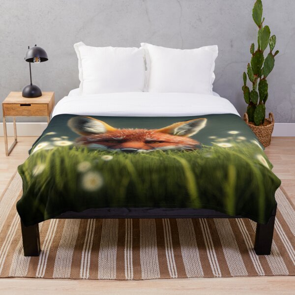 Item preview, A Fox in the Grass designed and sold by KLOIK.