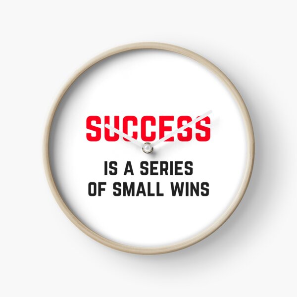 Item preview, SUCCESS IS A SERIES OF SMALL WINS designed and sold by Inspirationmotivation.