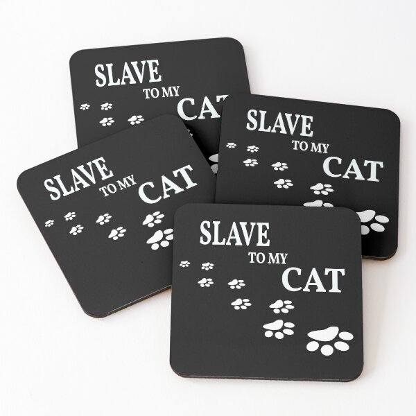 Item preview, Slave to my cat designed and sold by LuciaS.