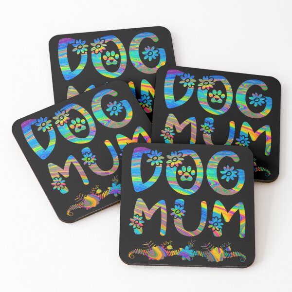 Item preview, Hippie Floral Dog Mum designed and sold by PetSafari.