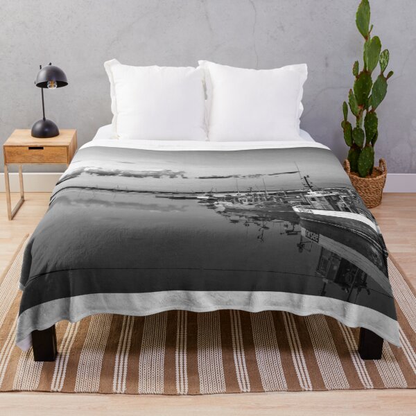 Item preview, Brancaster Staithe Norfolk Black and White designed and sold by Jim Key.