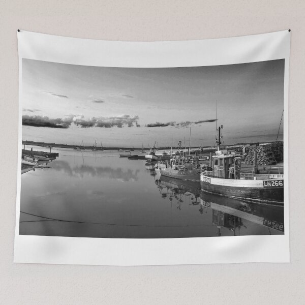 Item preview, Brancaster Staithe Norfolk Black and White designed and sold by Jim Key.