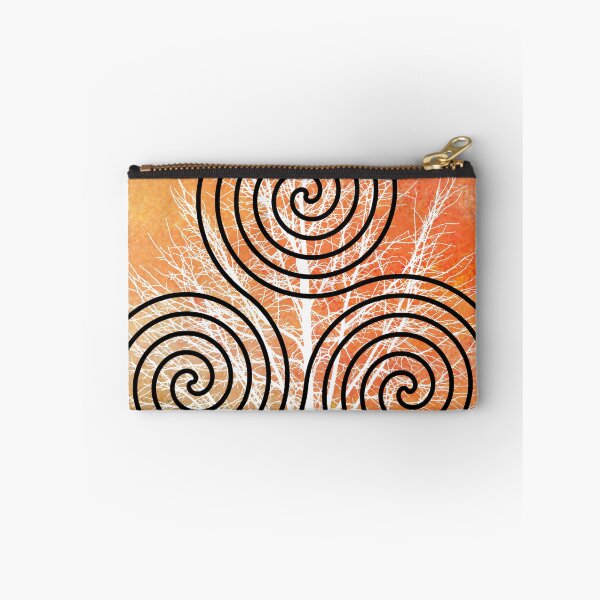 Item preview, Celtic Trinity Spirals and White tree - Throw Pillows and Prints.  designed and sold by ScatterHub.