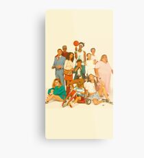 GLASS ANIMALS // HOW TO BE A HUMAN BEING Metal Print