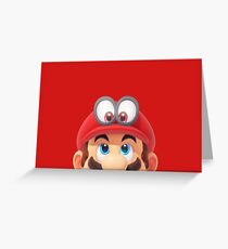 Super Mario Odyssey Greeting Card