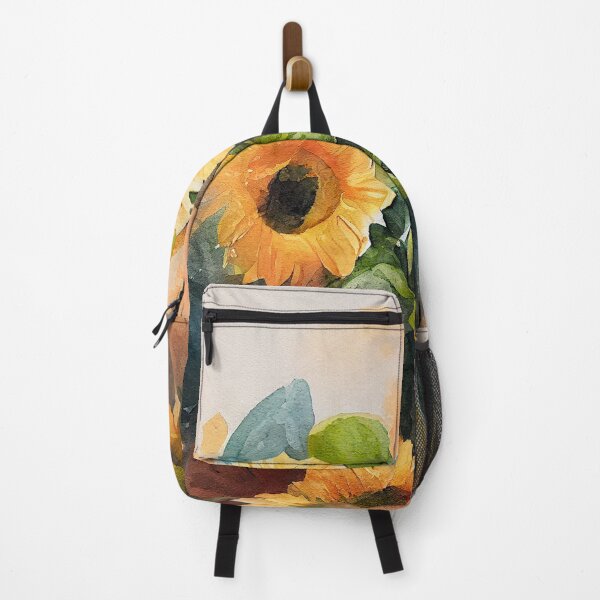Item preview, Sunflowers watercolor painting #8 designed and sold by NatureSight.