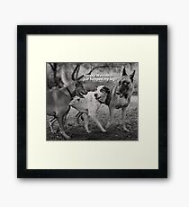 Harvey Weinstein’s Animal Instincts. Framed Print
