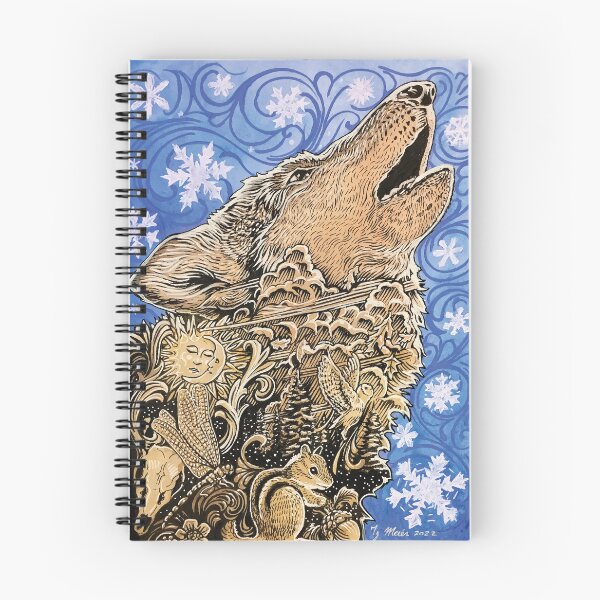 Item preview, Howling winter wolf thoughts designed and sold by Ty Meier.