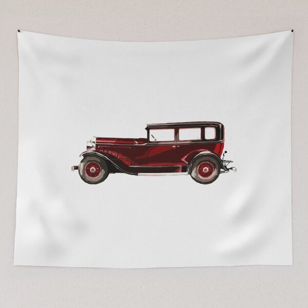 Item preview, Old style car Design pillow designed and sold by Stefanoprince84.