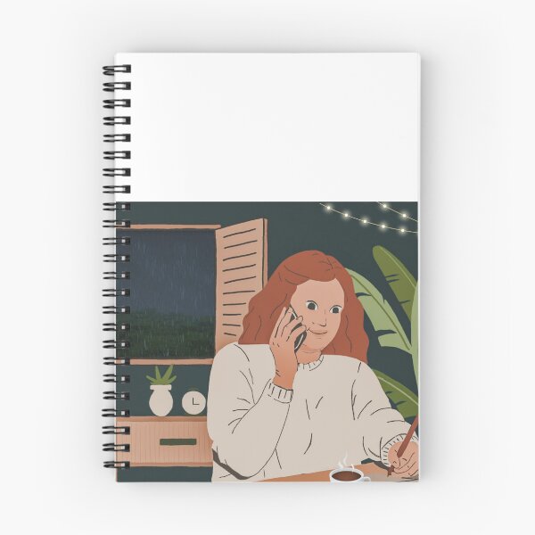 Item preview, Estudiante en dormitorio por la noche mientras estudia designed and sold by StudeoNocte.