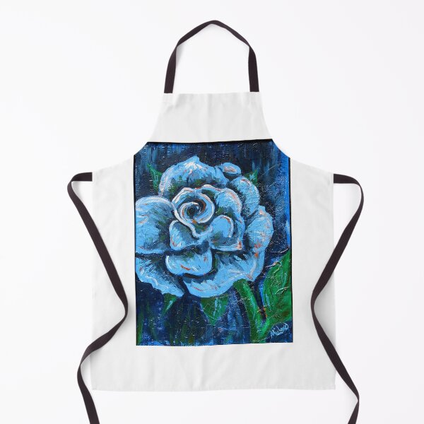 Item preview, "Blue Rose" original signed acrylic painting on canvas designed and sold by Michael Arnold.