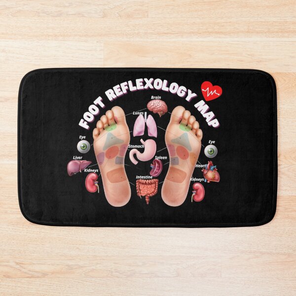 Item preview, Foot Reflexology Map designed and sold by The Shark  Designer.