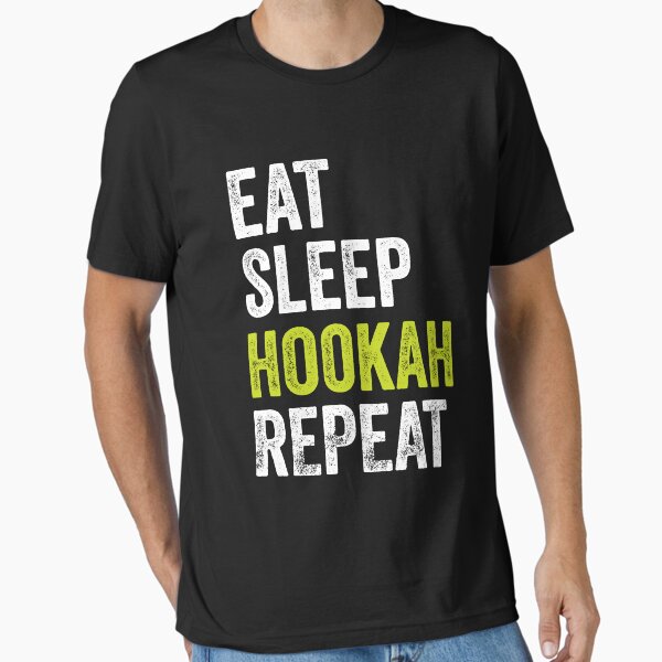 Artikel-Vorschau von Eat Sleep Hookah, designt und verkauft von PandaPope.