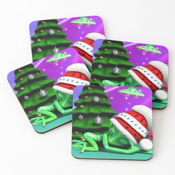 Artikelvorschau, Schläfriges Baby-Alien-Weihnachten entworfen und verkauft von mindgoop.