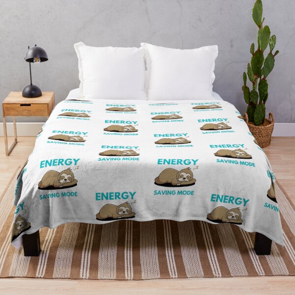 Item preview, Sleepy Sloth Energy Saving Mode designed and sold by HeatherAP.